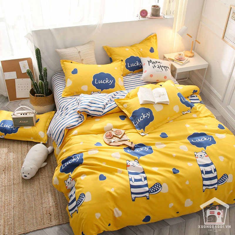 chăn ga gối hình động vật