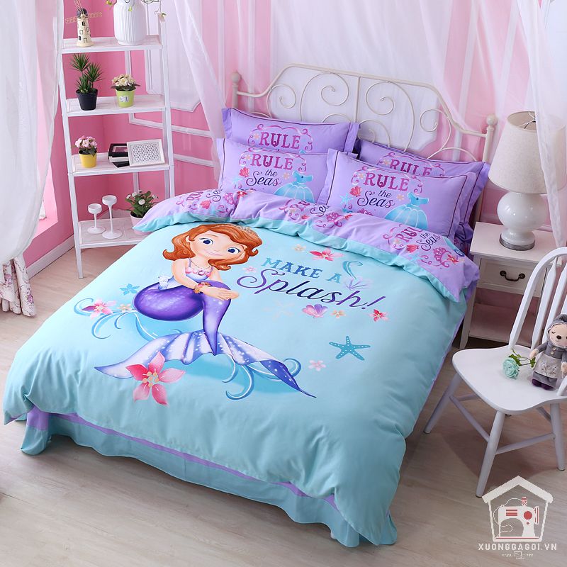 chăn ga gối đệm công chúa