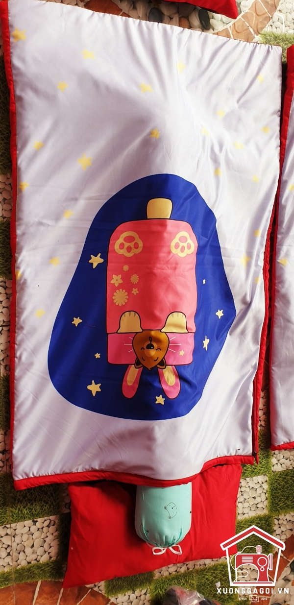 túi ngủ cho bé tiểu học