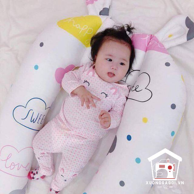 gối chữ u cho bé